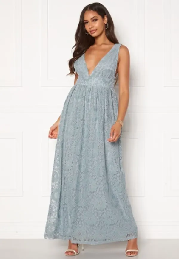Y.A.S Cheshire SL Maxi Dress Blue Heaven S