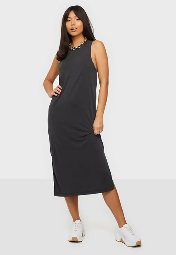 Noisy May Nmdenna S/L Calf Dress Fodralklänningar