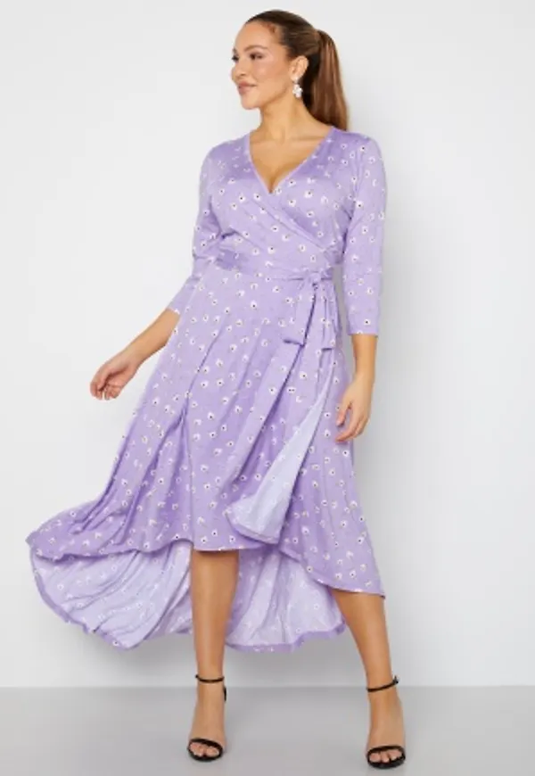 BUBBLEROOM Clara high low dress  Floral M