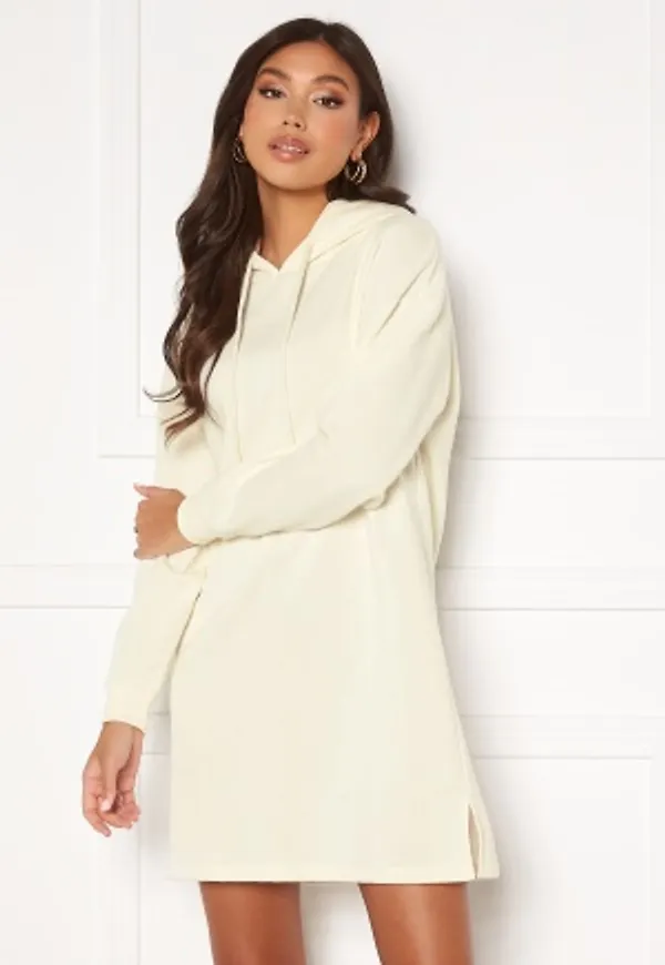 Pieces Chilli LS Sweat Dress Birch XS