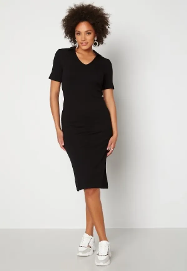 Pieces Tia SS Midi Dress Black S