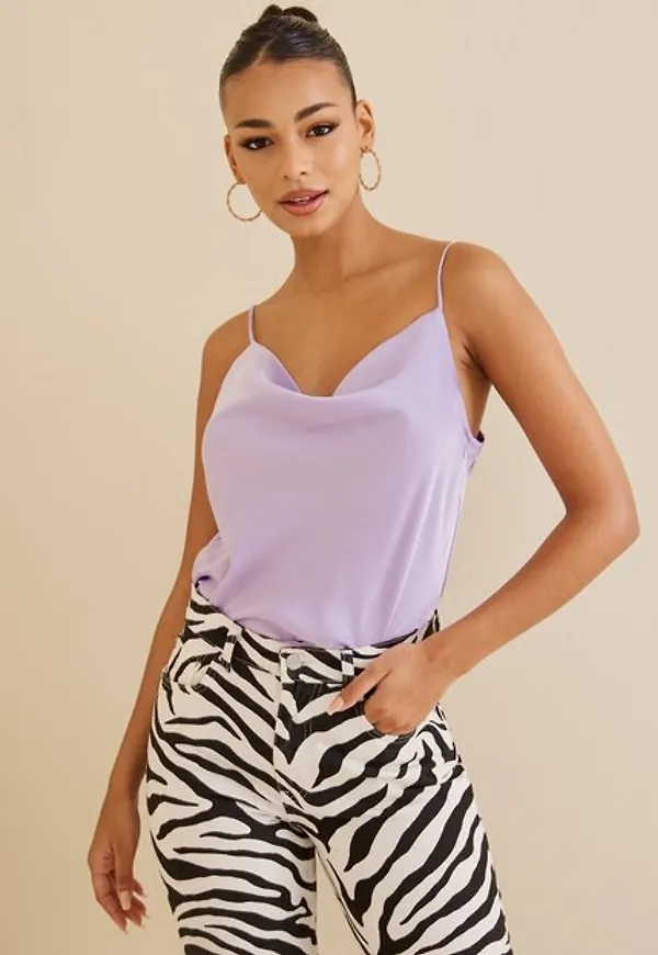 Vila Viravenna Singlet Top/Dc Festblusar Pastel Lilac