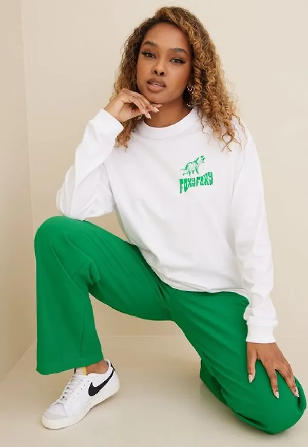 Envii Enkulla Ls Tee Print 5310 Långärmade toppar White