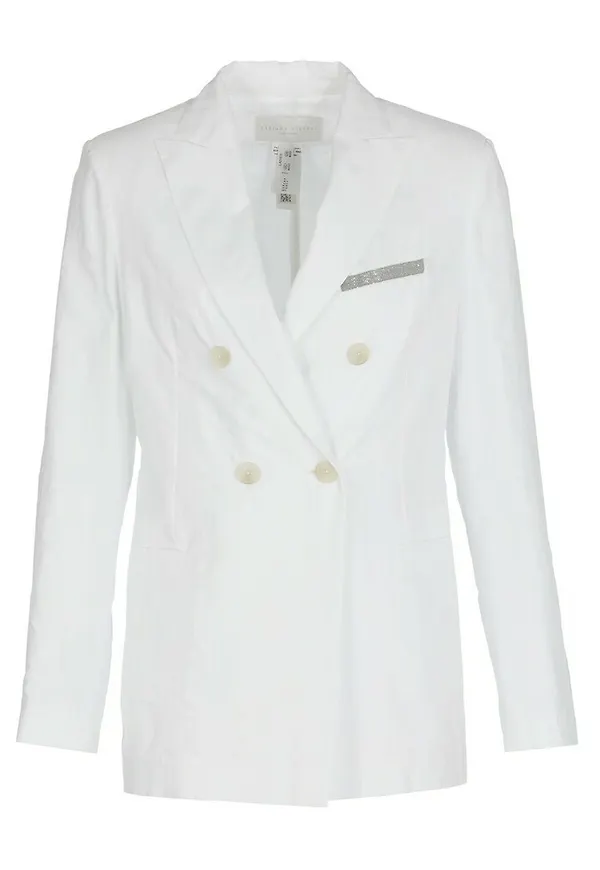 Fabiana Filippi - Blazer - Vit - Dam - Storlek: XS