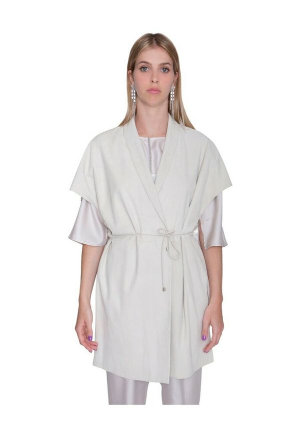 Fabiana Filippi - Yttervästar - Beige - Dam - Storlek: S