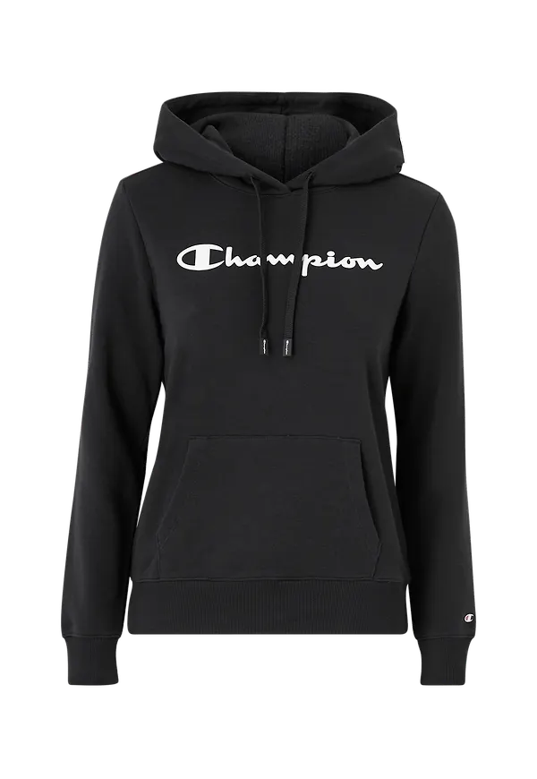 Champion - Huvtröja Hooded Sweatshirt - Svart