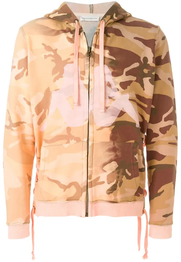 Faith Connexion Kappa camouflage hoodie - Gul