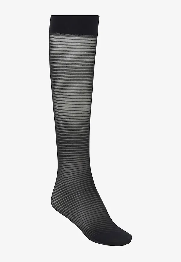 FALKE - Knästrumpa Sun Blind 25 Den - Svart
