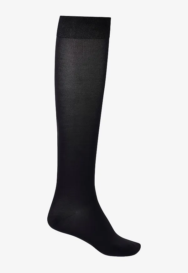 FALKE - Knästrumpa Vitalizer KH - Svart
