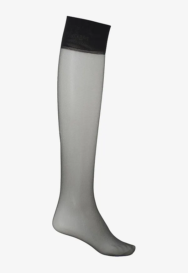 FALKE - Knästrumpor Falke Pure Matt 20 KH - Svart