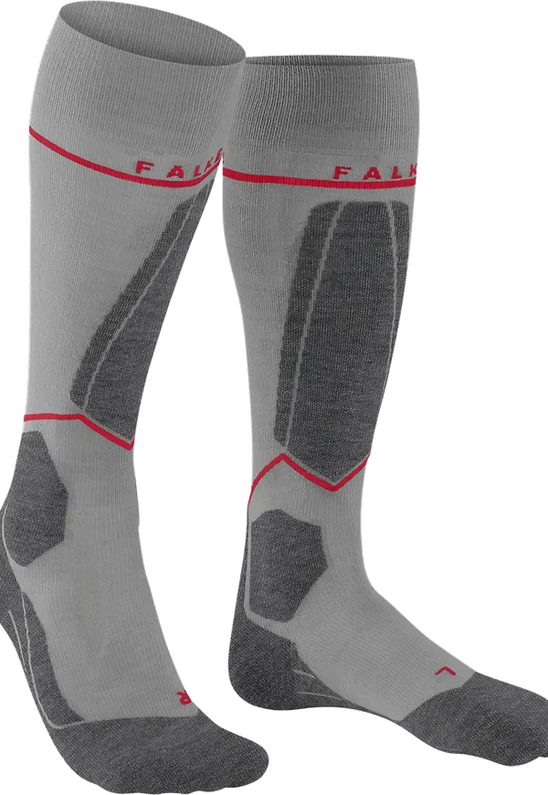 Falke Men's SK4 Advanced Compression Light Light Grey