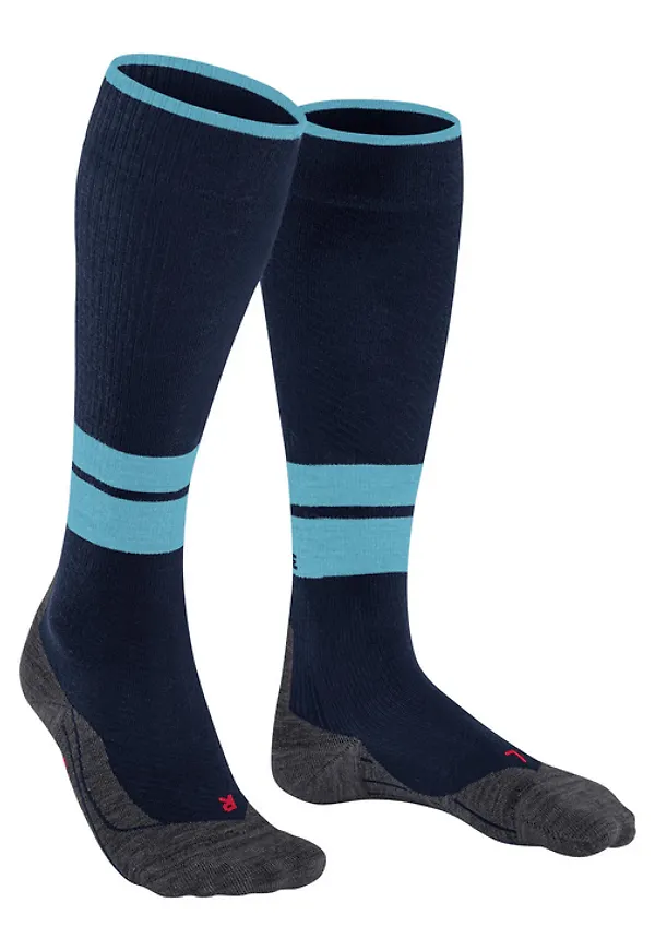 Falke Men's TK Compression Energy Trekking Knee-high Socks Marine
