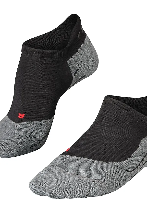Falke RU4 Invisible Men's Running No Show Socks Black-mix