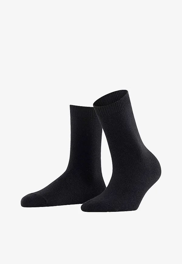 FALKE - Strumpor Cosy Wool - Svart