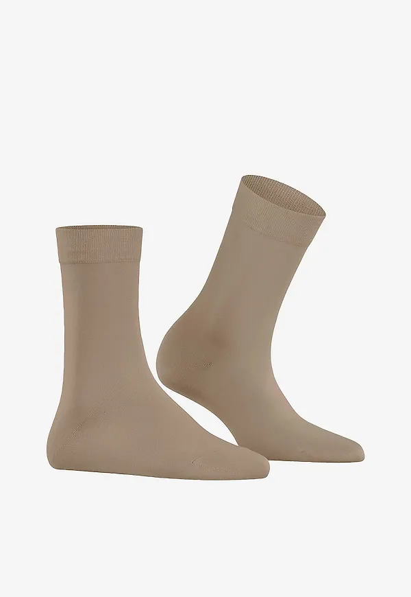FALKE - Strumpor Cotton Touch Sock - Beige