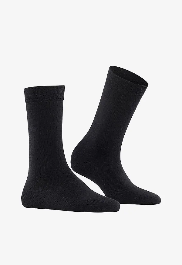 FALKE - Strumpor Soft Merino Sock - Svart