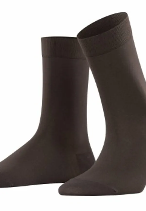 Falke Strumpor 3P Women Cotton Touch Mörkbrun Strl 39/42 Dam