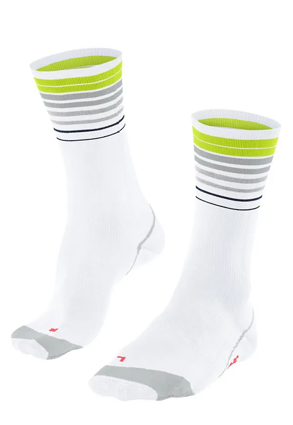 Falke Unisex BC Impulse Reflect Biking Socks White