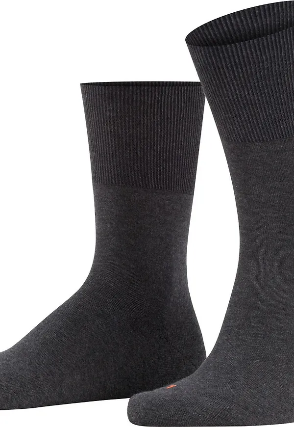 Falke Unisex Falke Run Socks Dark Grey