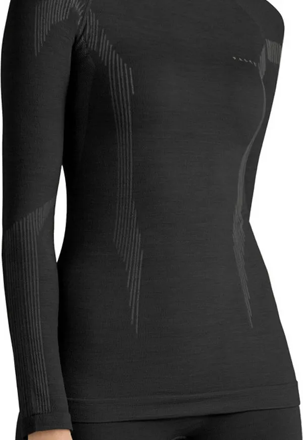 Falke Women's Longsleeve Wool-Tech Black