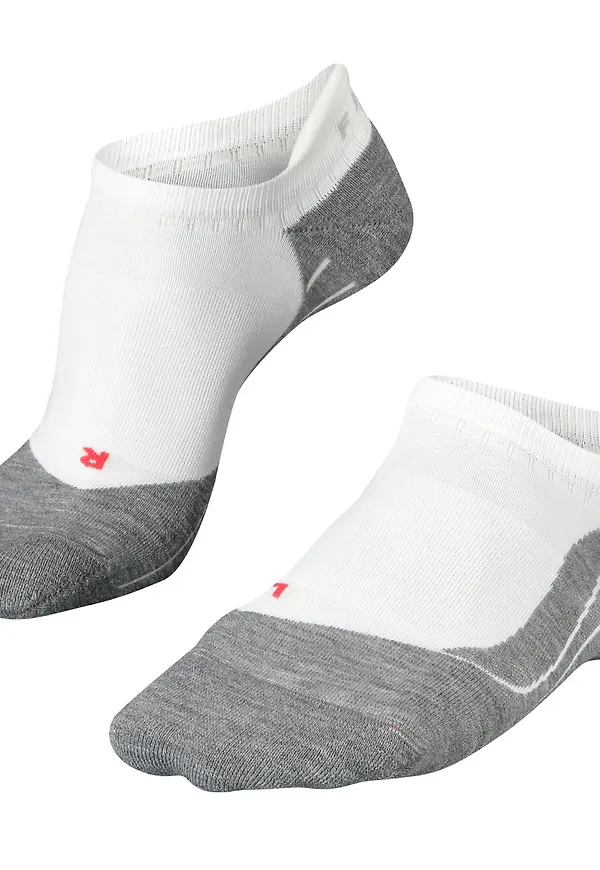 Falke Women's RU4 Invisible Running No Show Socks White-mix
