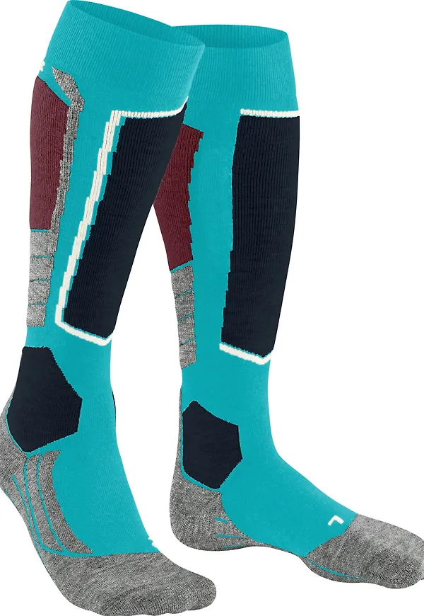 Falke Women's SK2 Intermediate Peacock Blue