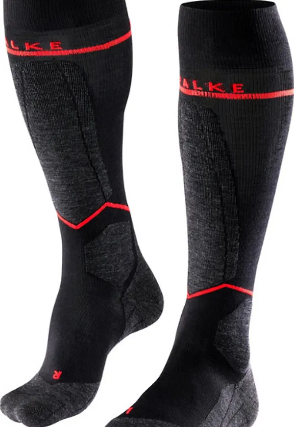 Falke Women's SK4 Advanced Compression Light Black-Mix