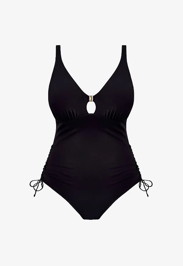 Fantasie - Baddräkt Merissa Non Wired Plunge Swimsuit - Svart