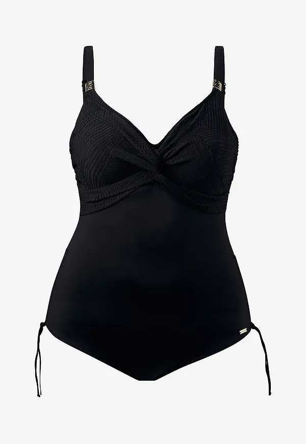 Fantasie - Baddräkt Ottawa Twist Front - Svart