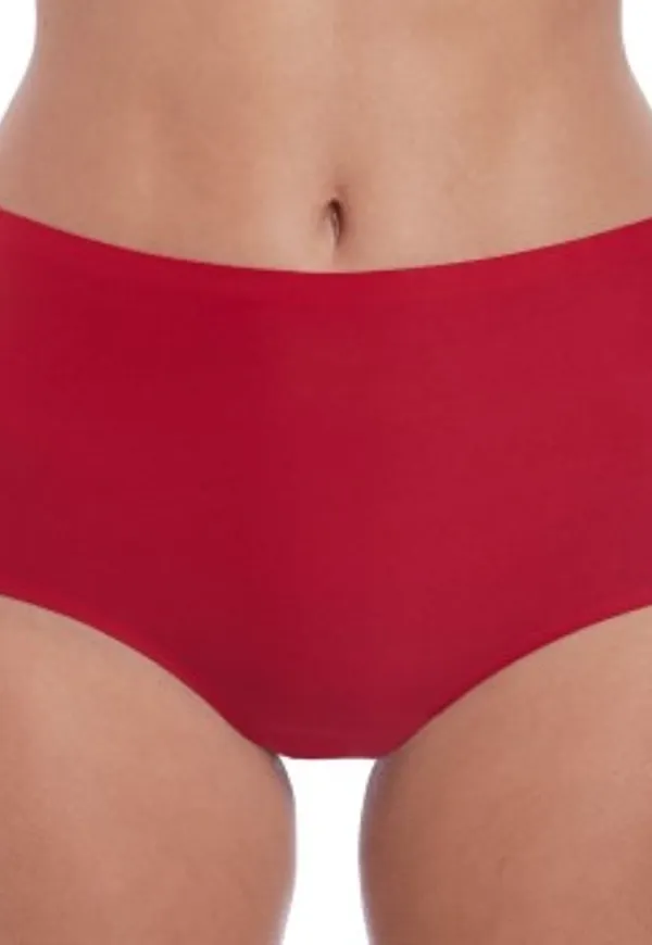 Fantasie Trosor Smoothease Invisible Stretch Full Brief Röd polyamid One Size Dam