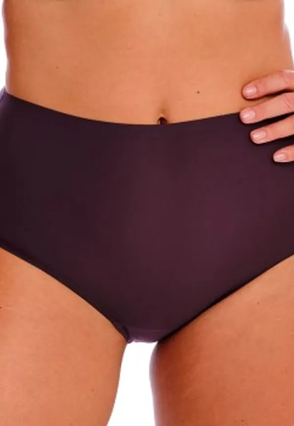 Fantasie Trosor Smoothease Invisible Stretch Full Brief Vinröd polyamid One Size Dam