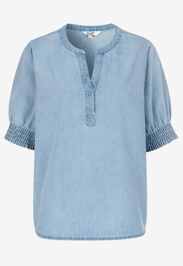 Fantastiskt mjuk denimblus