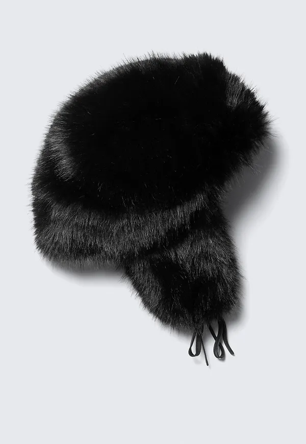 Faux Fur Trapper Hat