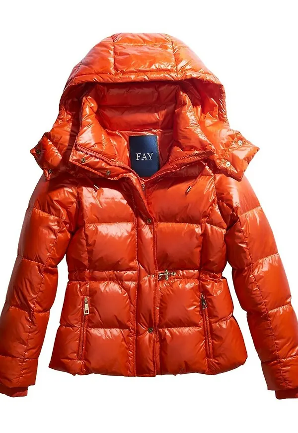 Fay - Vinterjackor - Orange - Dam - Storlek: M