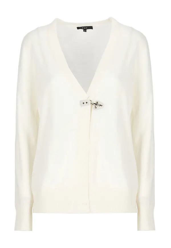Fay Cardigans Beige, Dam