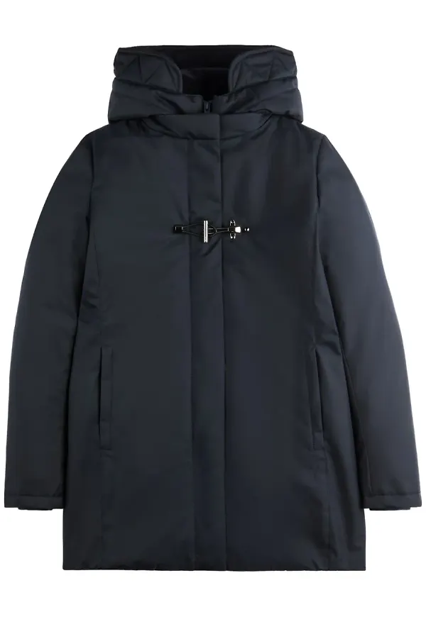 Fay parkas med huva - Blå