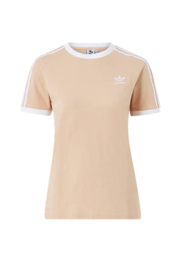 adidas Originals - Topp 3 Stripes Tee - Blå