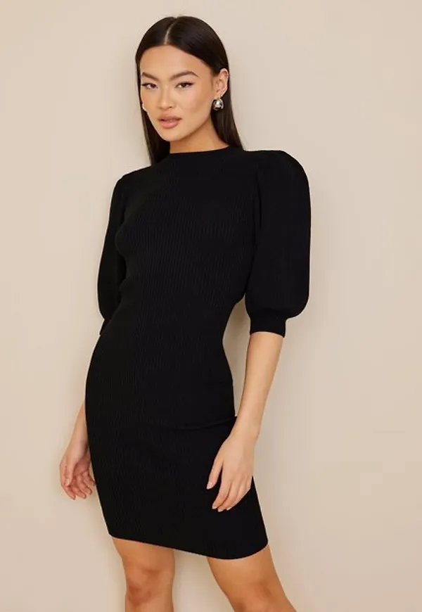 Sisters Point Halia Dress Klänningar Black