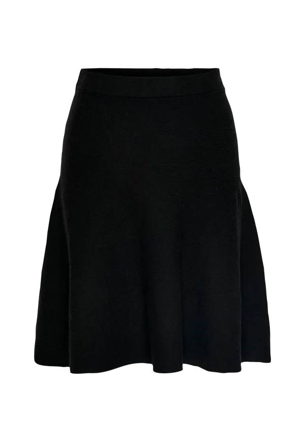 Only - Kjol onlLynsie Skirt Knt - Svart
