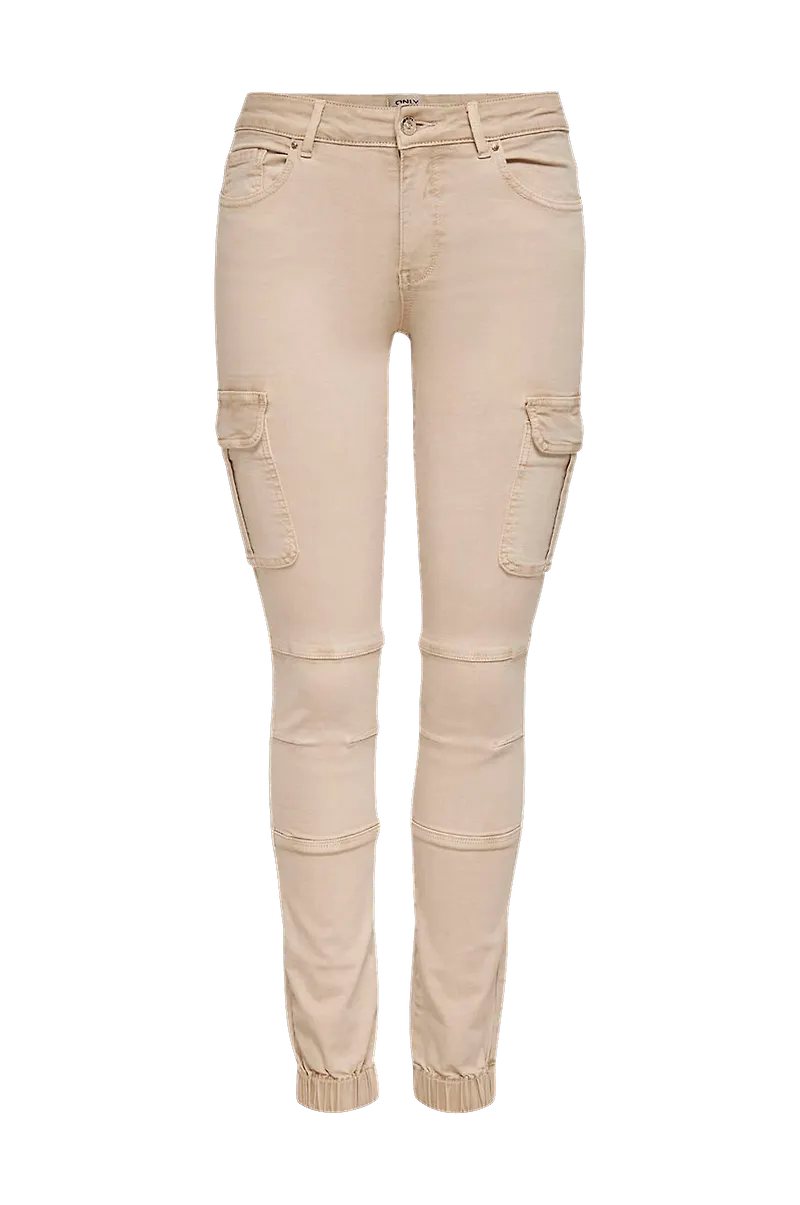 Only - Byxor onlMissouri Reg Ankle Cargo Pant Skinny - Brun