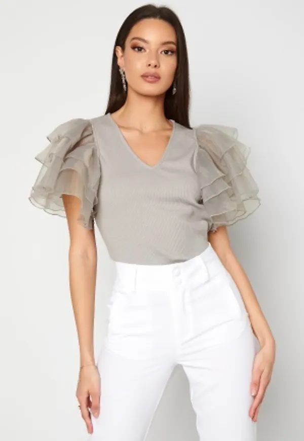 VERO MODA Joelle SS Top Ash XS