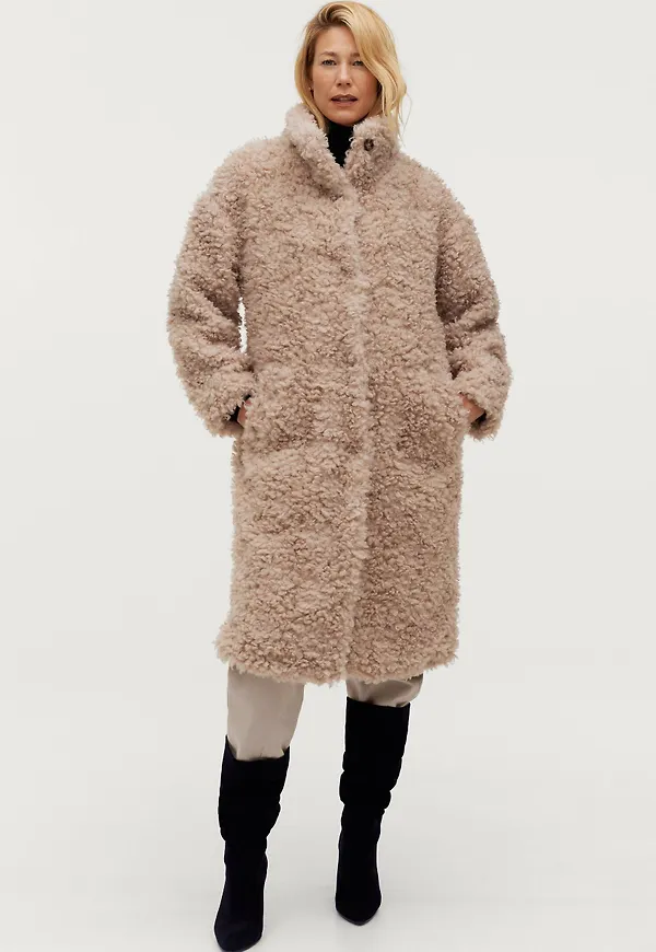 Twist & Tango - Fuskpäls Mara Faux Fur Coat - Brun