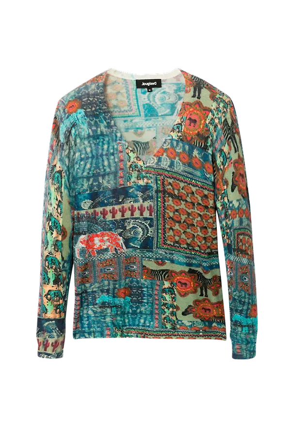 Desigual - Tröja Jers_Ginger - Brun