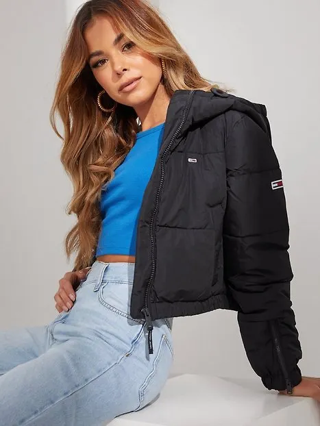 Tommy Jeans Tjw Cropped Puffer Dunjackor