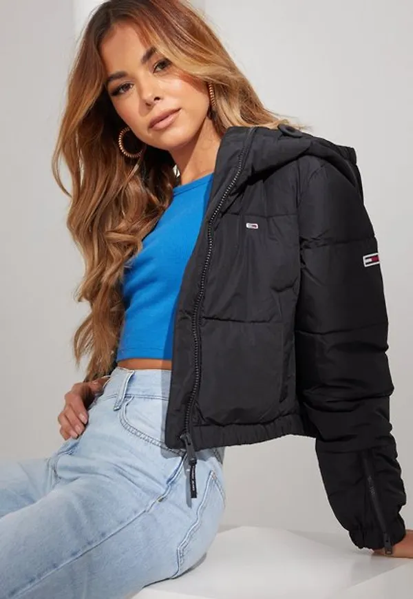 Tommy Jeans Tjw Cropped Puffer Dunjackor