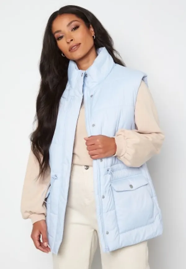 BUBBLEROOM Corynne Padded Vest Light blue 42