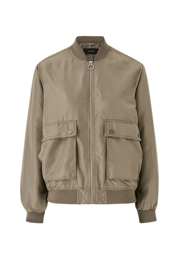Vero Moda - Bomberjacka vmPau Short Jacket - Brun