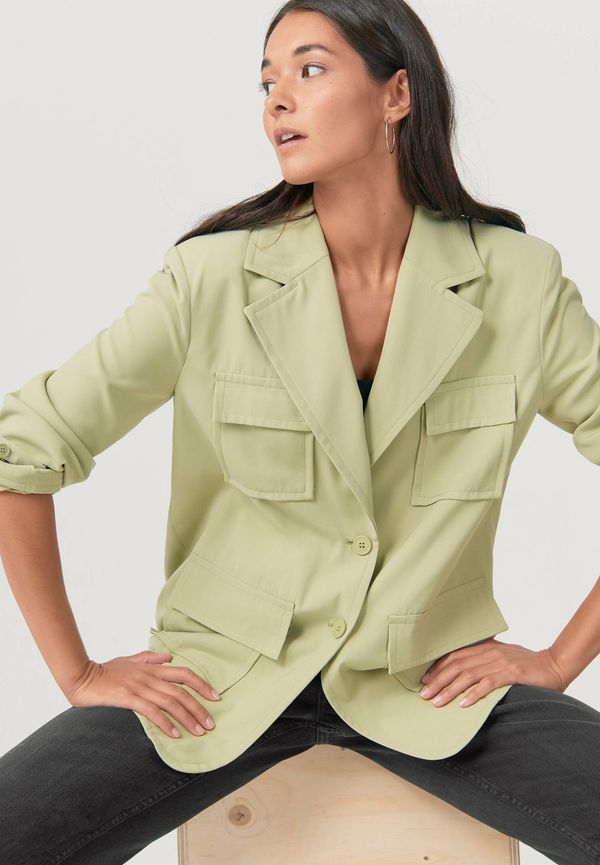 Gina Tricot - Kavaj Morgan Oversized Blazer - Grön