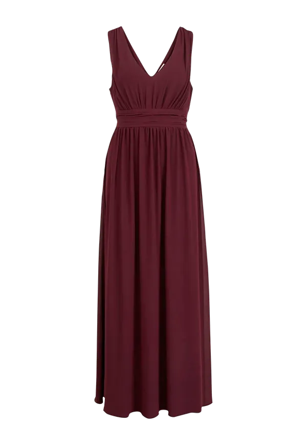 Vila - Maxiklänning viMilina Long Dress - Röd