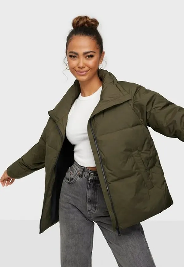 Selected Femme Slfdaisy Down Jacket B Noos Dunjackor Tarmac